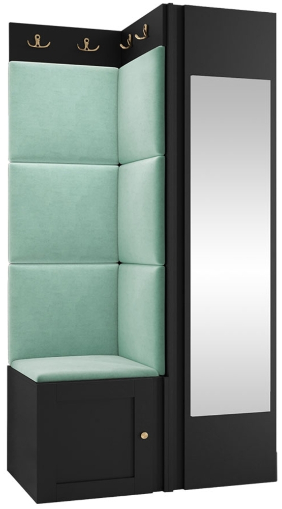 Garderoben-Set Rotuni XXVI (Farbe: Schwarz, Manila 11) Bild 1