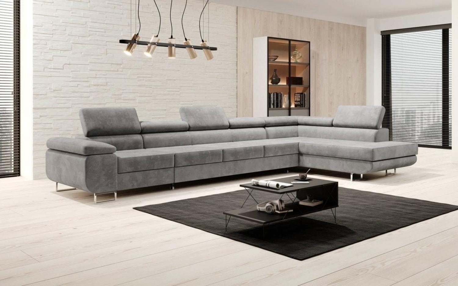 Luxusbetten24 Schlafsofa Designer Sofa Maxi, mit Schlaf- und Klapptfunktion Bild 1