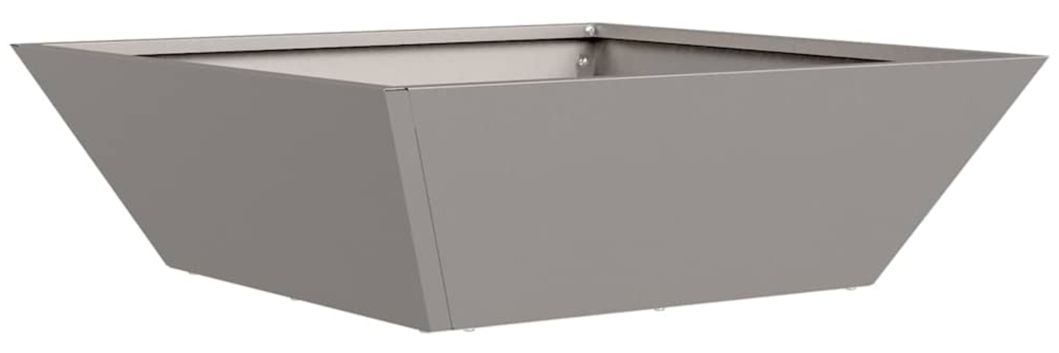 vidaXL Garten-Pflanzgefäß 5 pcs Rostig 50 x 50 x 15 cm Wetterfeststahl 873837 Bild 1