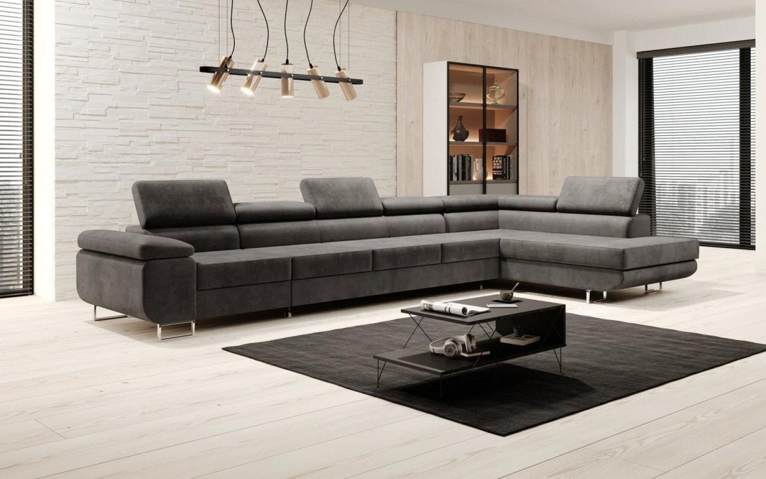 Luxusbetten24 Schlafsofa Designer Sofa Maxi, mit Schlaf- und Klapptfunktion Bild 1