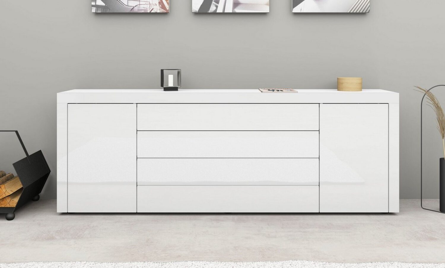 borchardt Möbel Sideboard, Breite 200 cm Bild 1