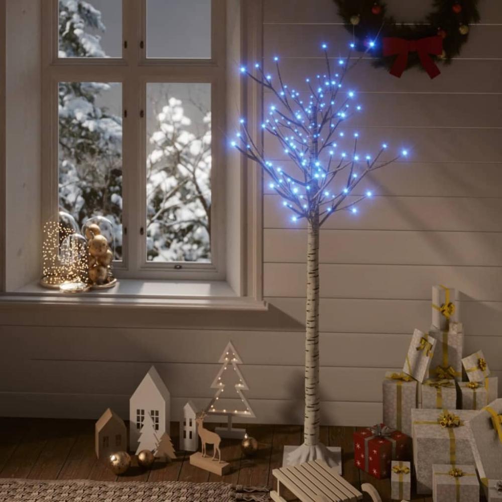 vidaXL Weihnachtsbaum 140 LEDs 1,5 m Blau Indoor Outdoor 328678 Bild 1