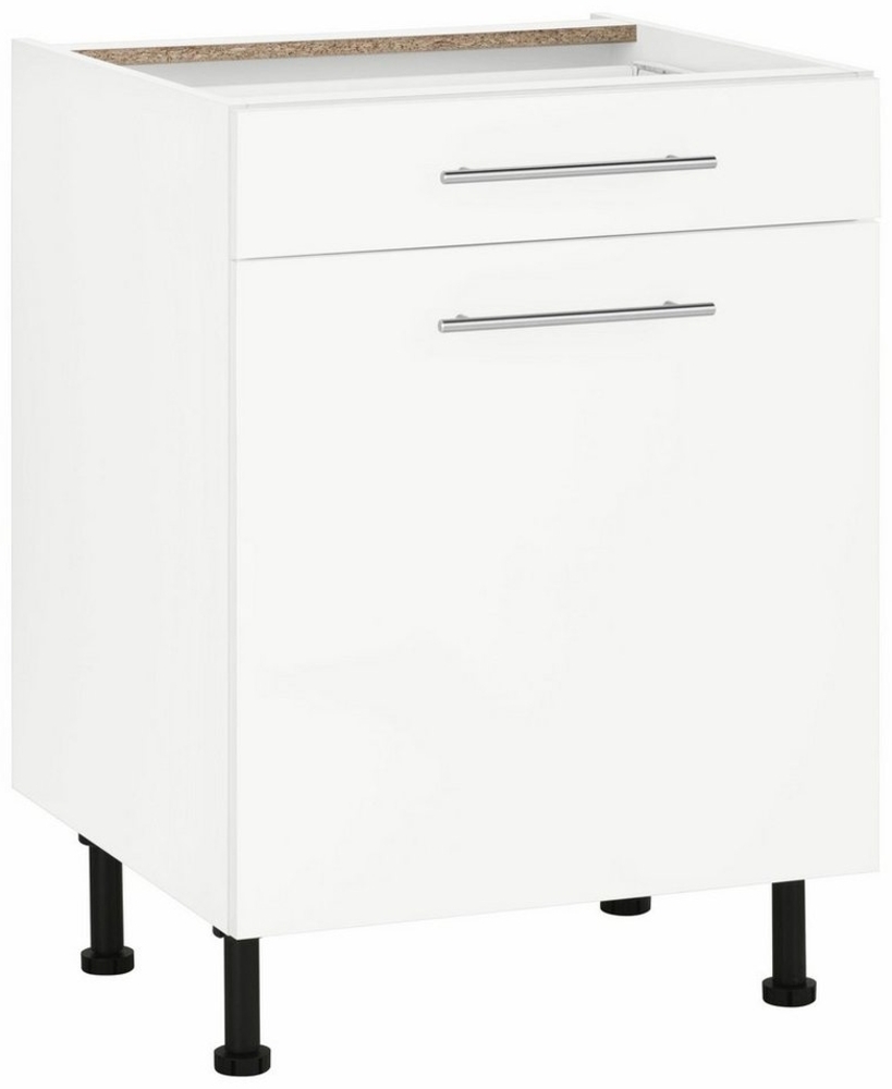 wiho Küchen Unterschrank Ela Breite 60 cm, höhenverstellbare Füße Bild 1