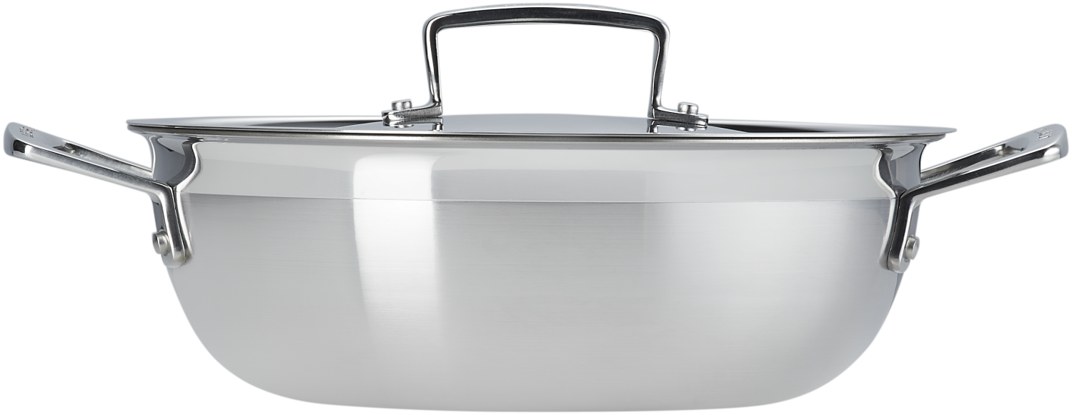 Le Creuset 3-ply Profipfanne mit Deckel antihaft 24cm Bild 1