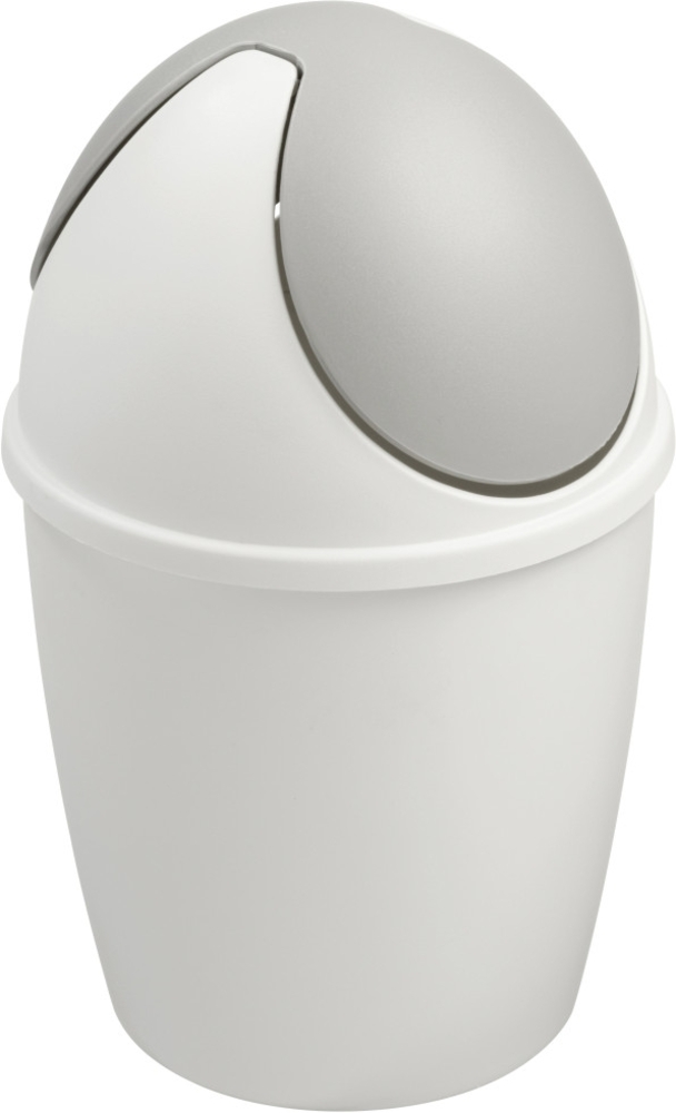 Sunware Tischabfalleimer Tiglio 1,5 L weiß grau Bild 1