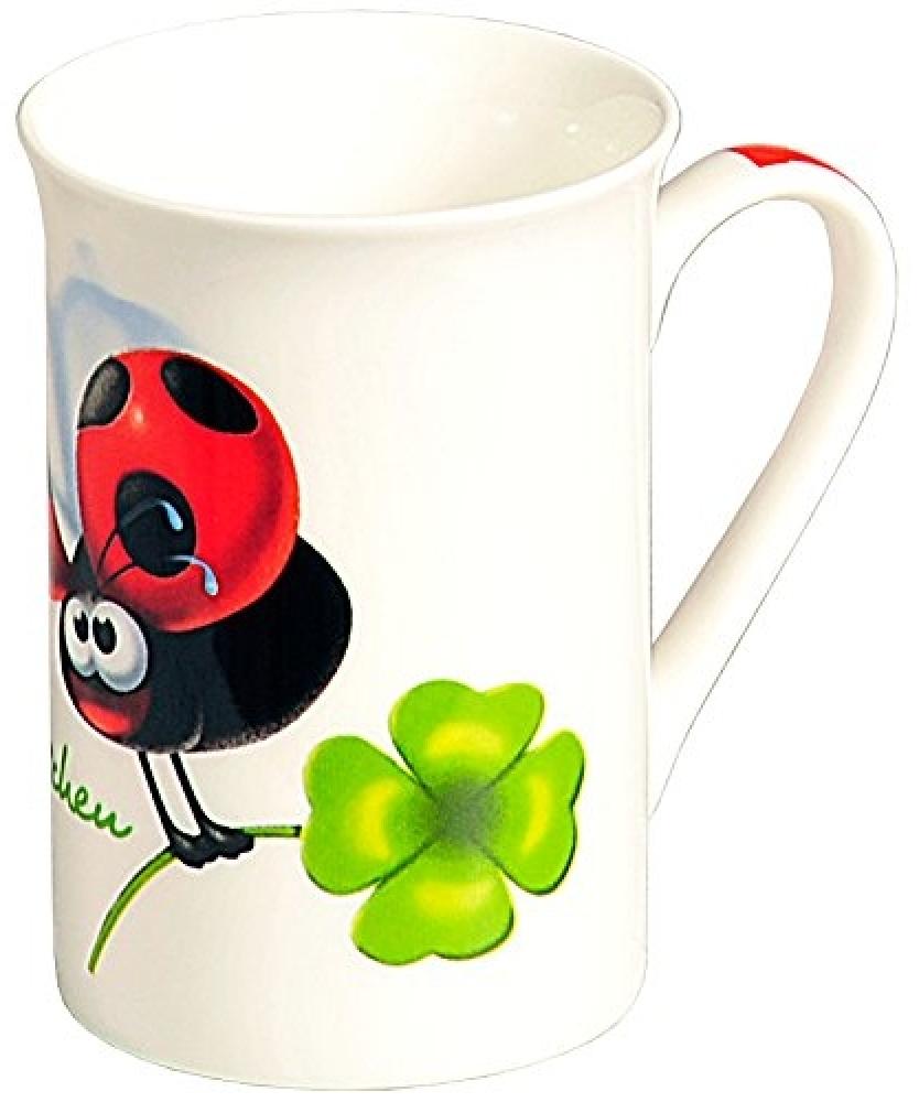 KESPER 45001 Becher GLÜCKSKÄFERCHEN 250 ml / Kaffeebecher Bild 1