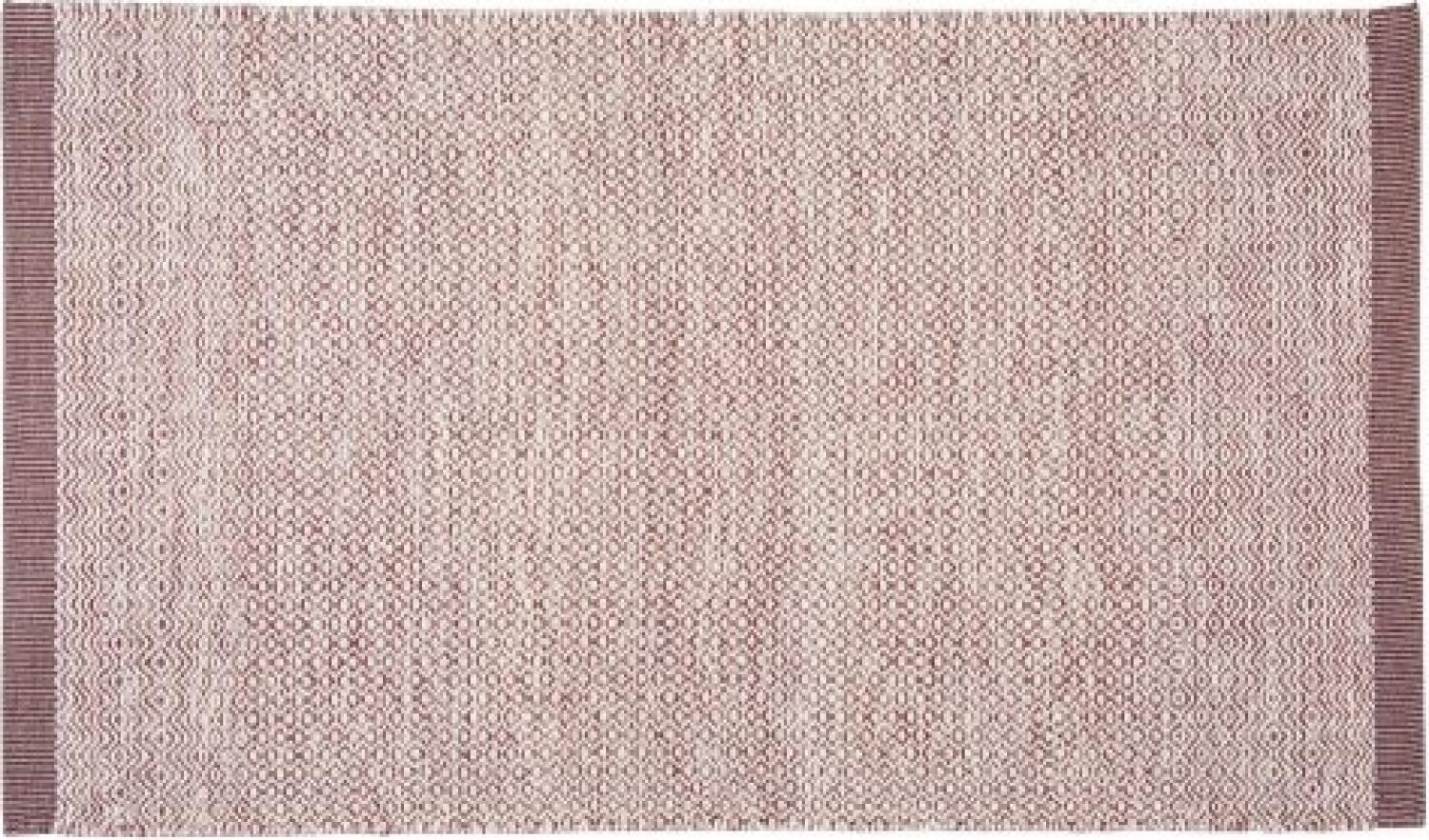 pad Teppich Mara Wolle Bordeaux (140x200cm) 10288-Q90-1420 Bild 1