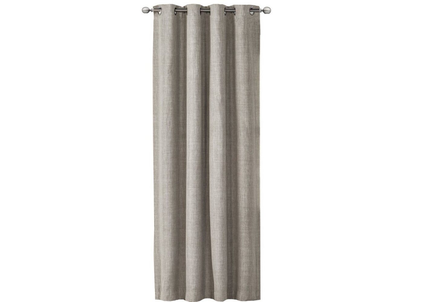 JEMIDI Gardine Vorhang blickdicht, 140x245cm, Ösen, Leinenoptik, (1 St) Bild 1