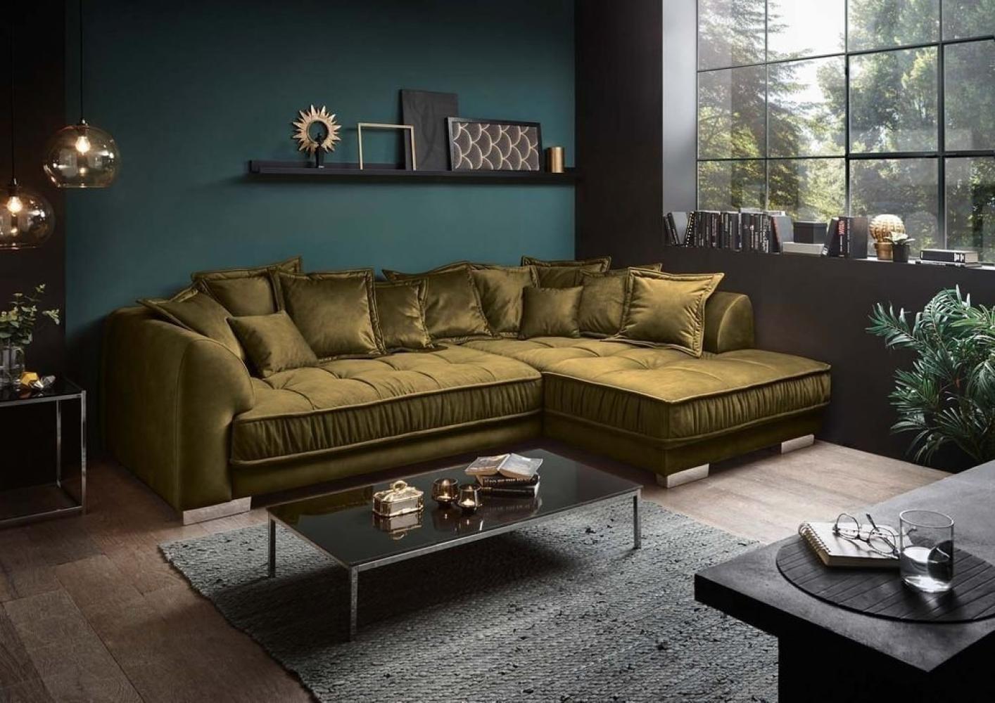 Ecksofa Pascha von ED Exciting Design - Luxus-Mikrofaser Bild 1