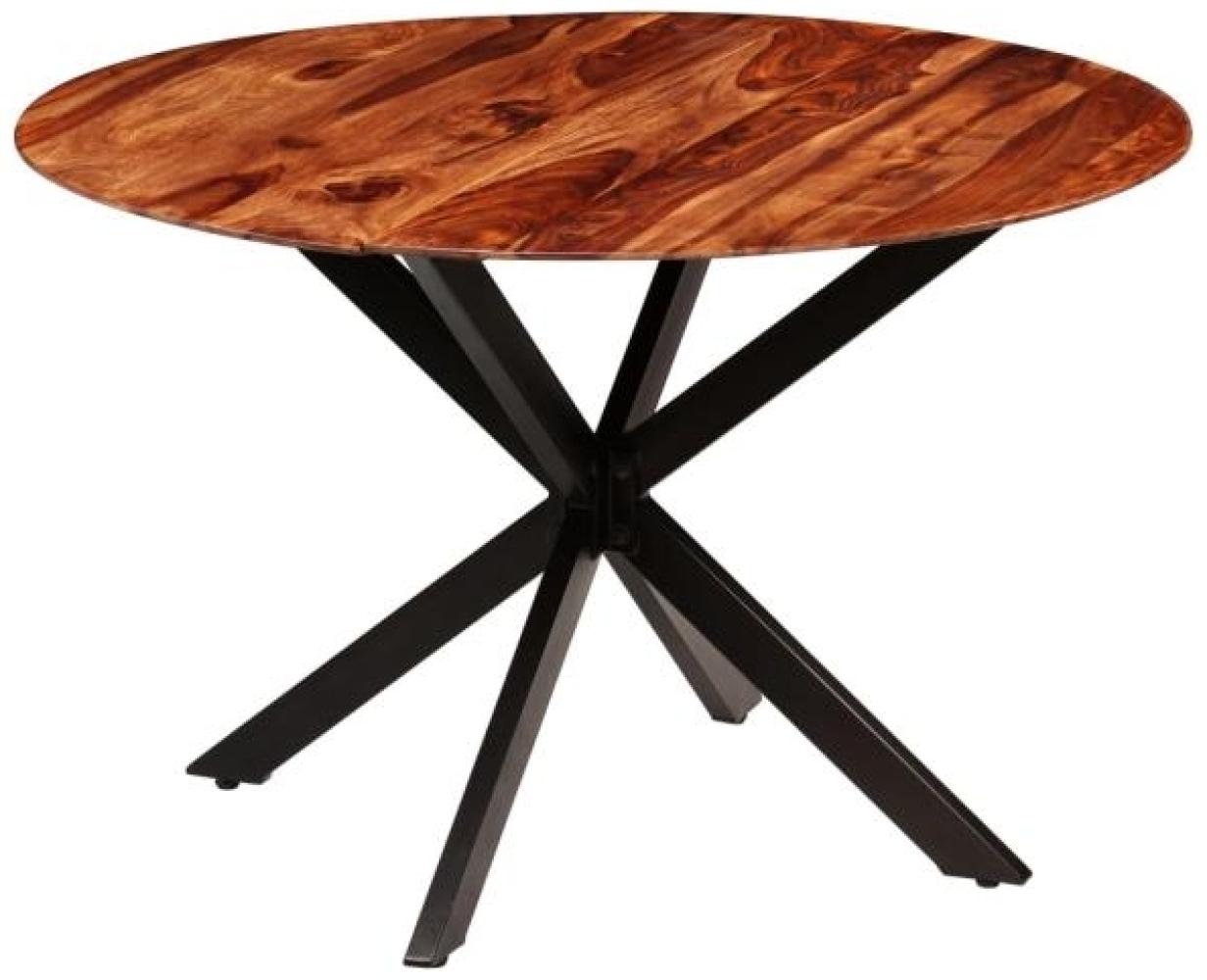 vidaXL Esstisch Massivholz 120×77 cm Bild 1