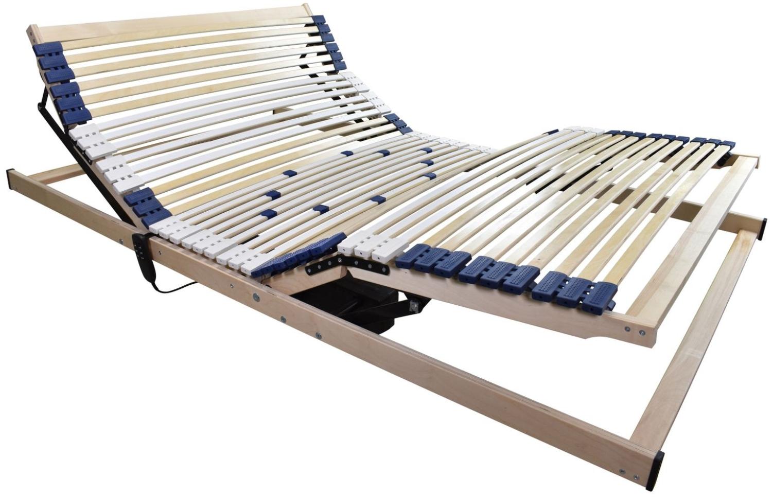 Coemo elektrischer 7 Zonen Lattenrost eRost mit Motor Kopf- Fußteil verstellbar 90x200 cm Bild 1