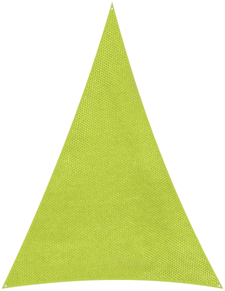 Sonnensegel Lanzarote dreieckig, ca. 400 x 400 x 300 cm apfelgrün Bild 1
