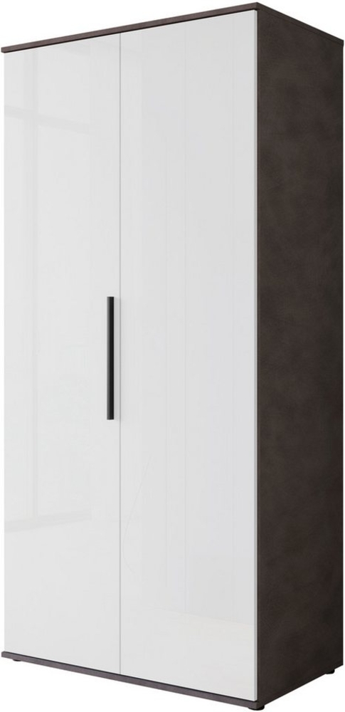 INOSIGN Kleiderschrank LAGOS Wäscheschrank, Garderobe, schwarze Griffe, Made in Europe Moderner Drehtürenschrank, FSC-zertifiziert, Schlafzimmerschrank Bild 1