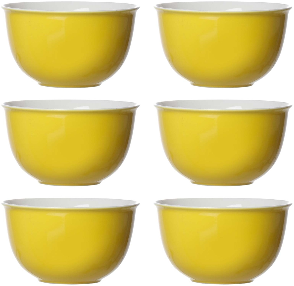 Ritzenhoff & Breker DOPPIO Müslischale 14 cm gelb 6er Set Bild 1