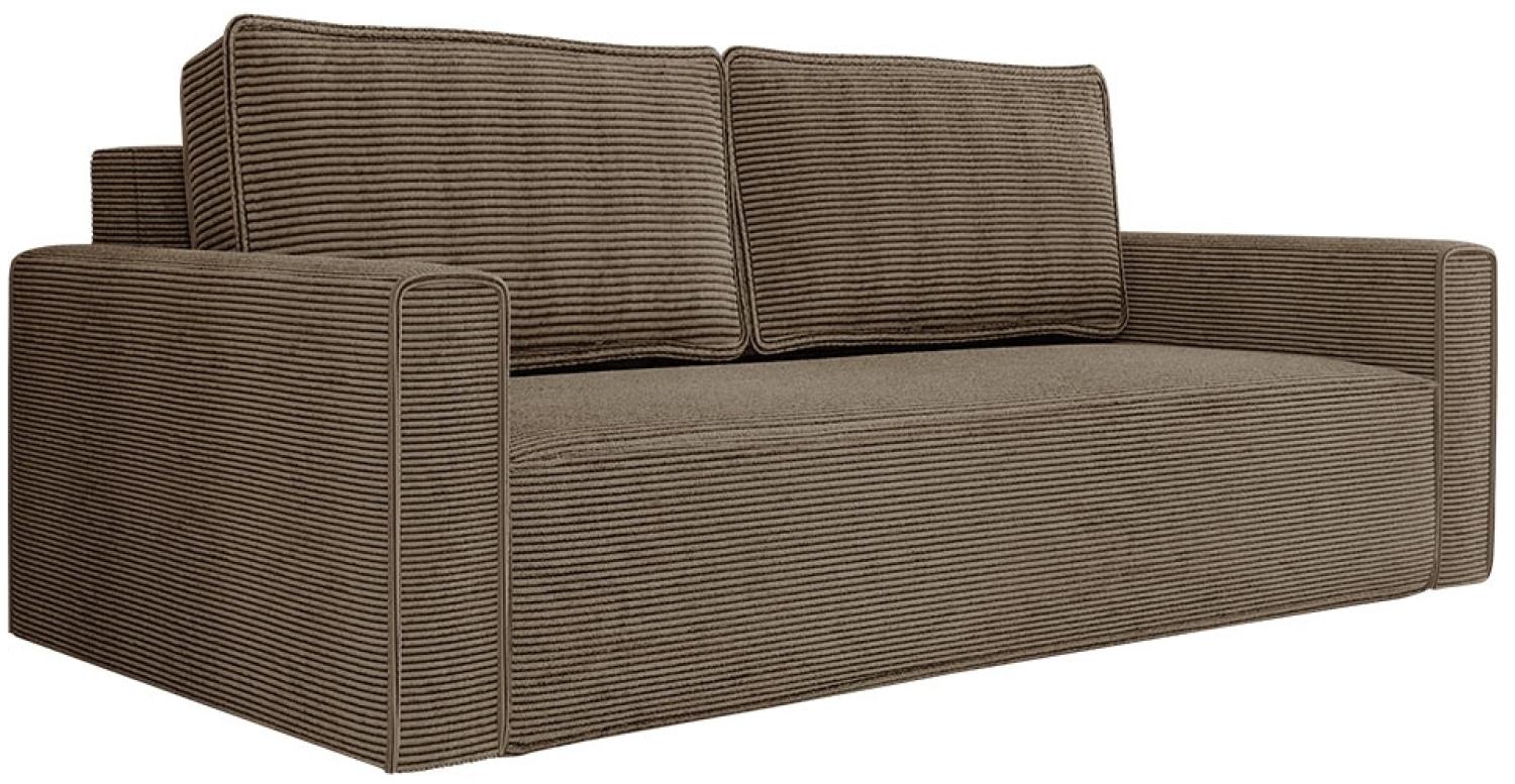 Schlafsofa Gizeno Cord (Farbe: Ontario 05) Bild 1