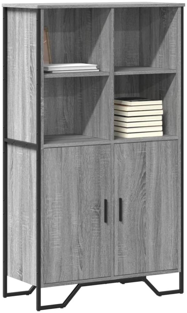 vidaXL Highboard Grau Sonoma 79,5x35,5x137,5 cm Holzwerkstoff 3295310 Bild 1