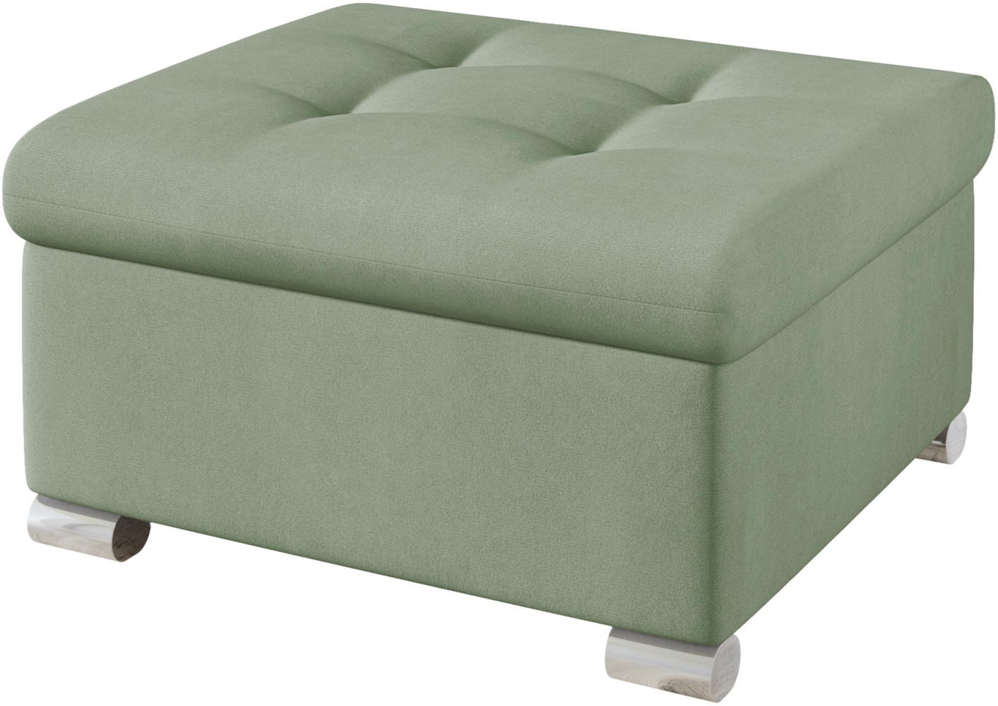 Polsterhocker Niko Klein, Farbe: Uttario Velvet 2954 Bild 1