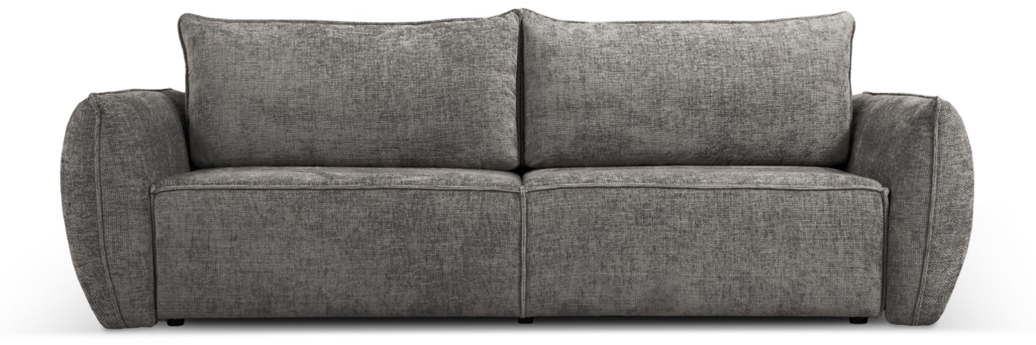 Micadoni Schlafsofa Kaelle 3-Sitzer Chenille Grau Bild 1