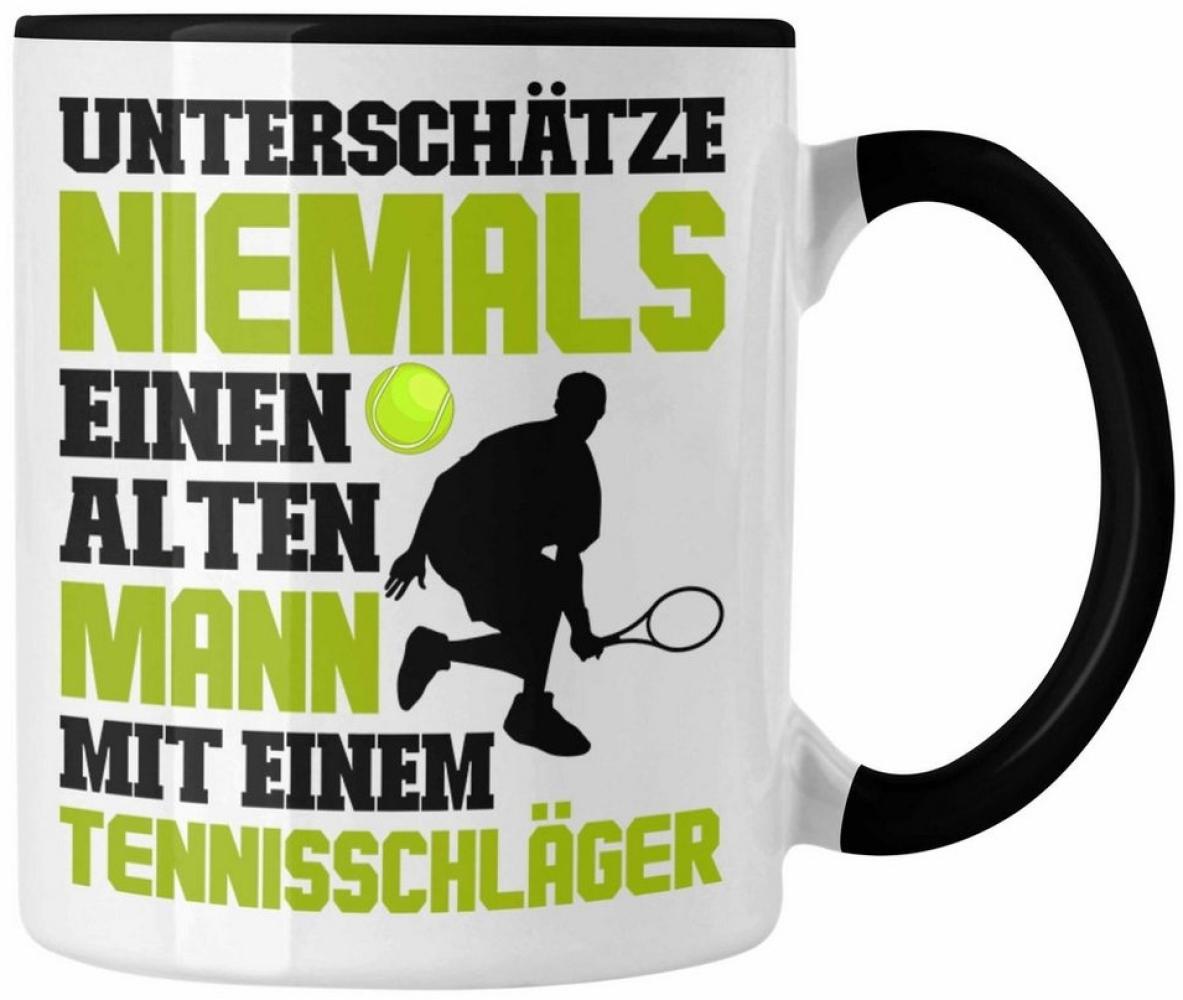 Trendation Tasse Trendation - Tennis Alter Mann Geschenk Trainer Coach Tennisspieler Ge Bild 1