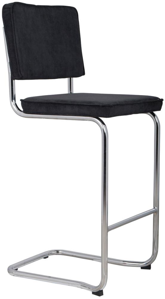Barhocker - Ridge Kink Rib - Schwarz Bild 1