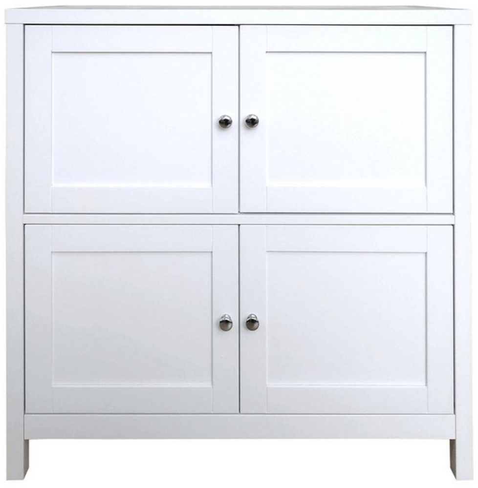 HTI-Living Kommode Kommode Hayet Weiß (Stück, 1 St, 1 Kommode), Sideboard 4 Fächer Bild 1