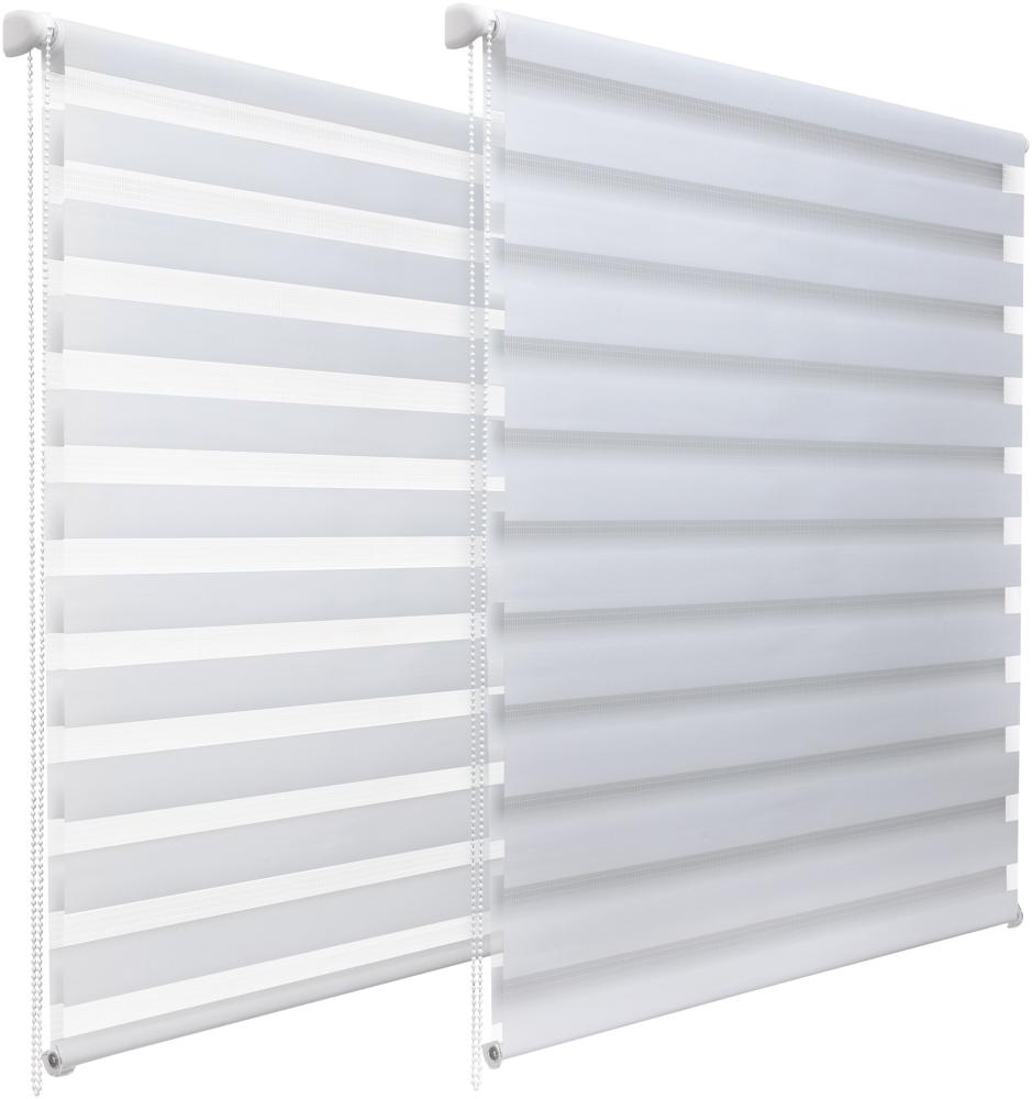 Sol Royal Doppelrollo SolDecor DL2 Weiß, 150 x 40 x 4 cm Bild 1