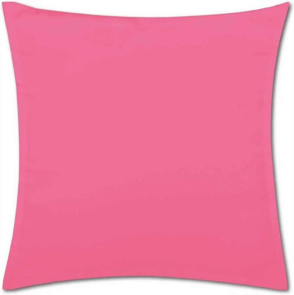 Kissenhülle Dekokissen Kissenbezug Microfaser - viele Größen und Farben Pink 30 x 30 cm Bild 1