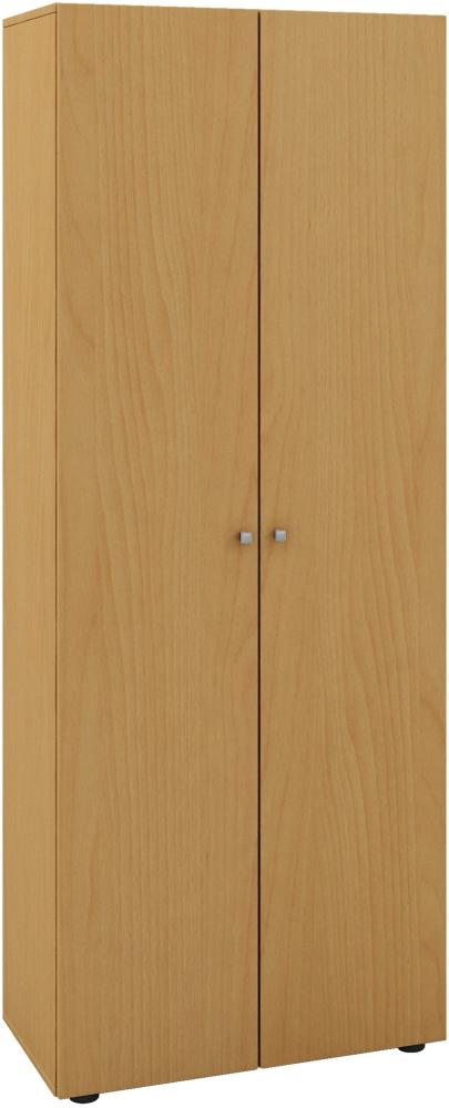 Mehrzweckschrank Kleiderschrank Hochschrank Garderobe Flur Schrank Buche Dekor Bild 1