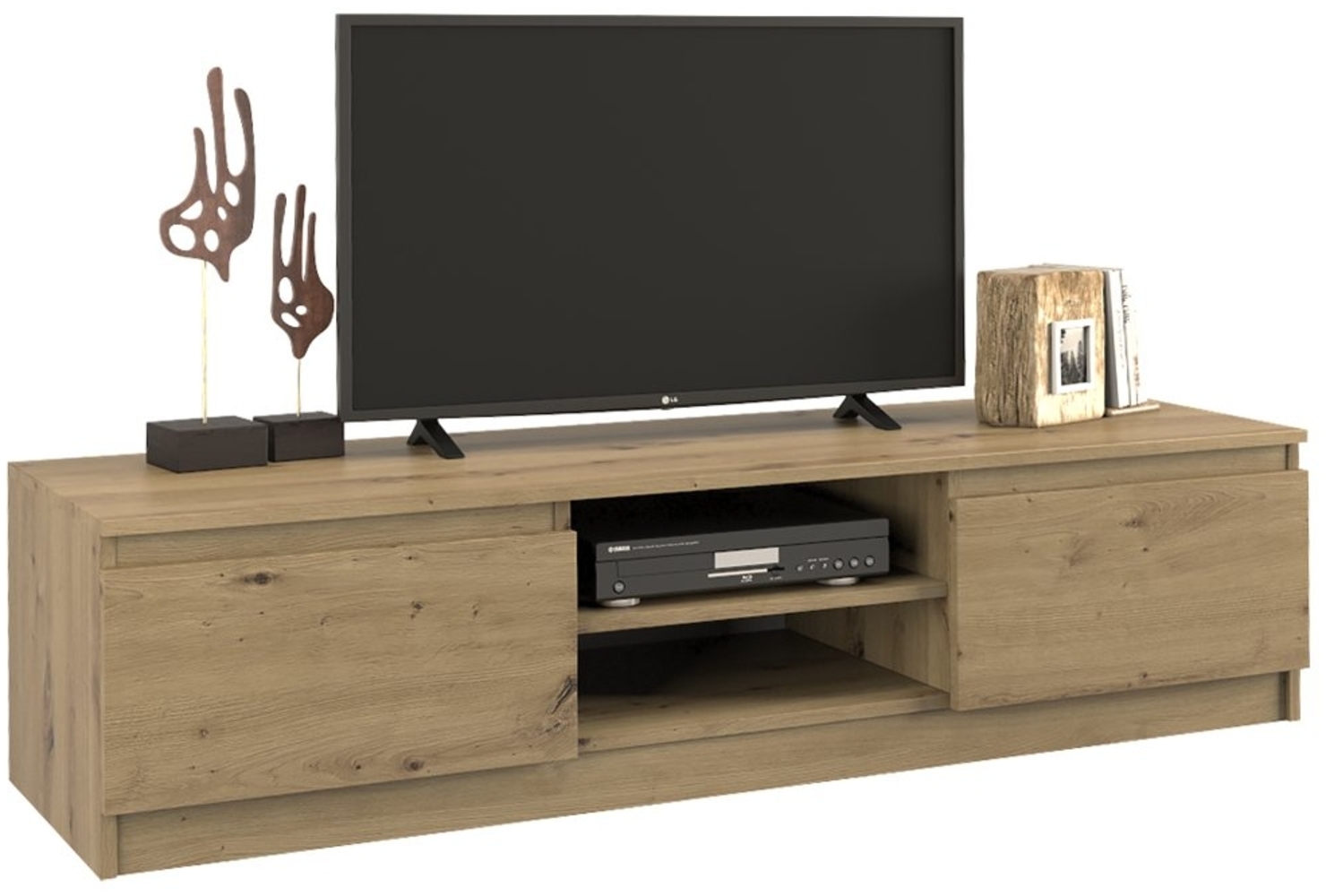 TOPESHOP Lowboard Fernsehtisch, TV Board, Lowboard, Sideboard, Fernsehschrank Bild 1