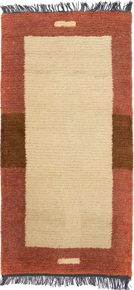 Nepal Teppich - 140 x 70 cm - beige Bild 1