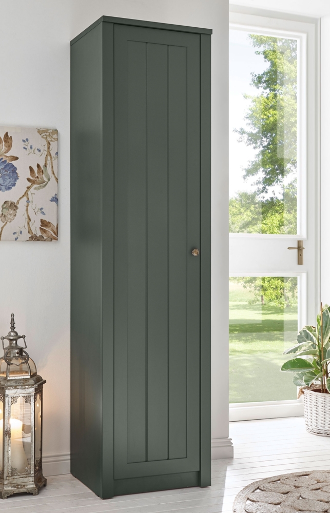 Ascot Stauraumschrank Mehrzweckschrank Schrank 50cm grün Landhaus Bild 1