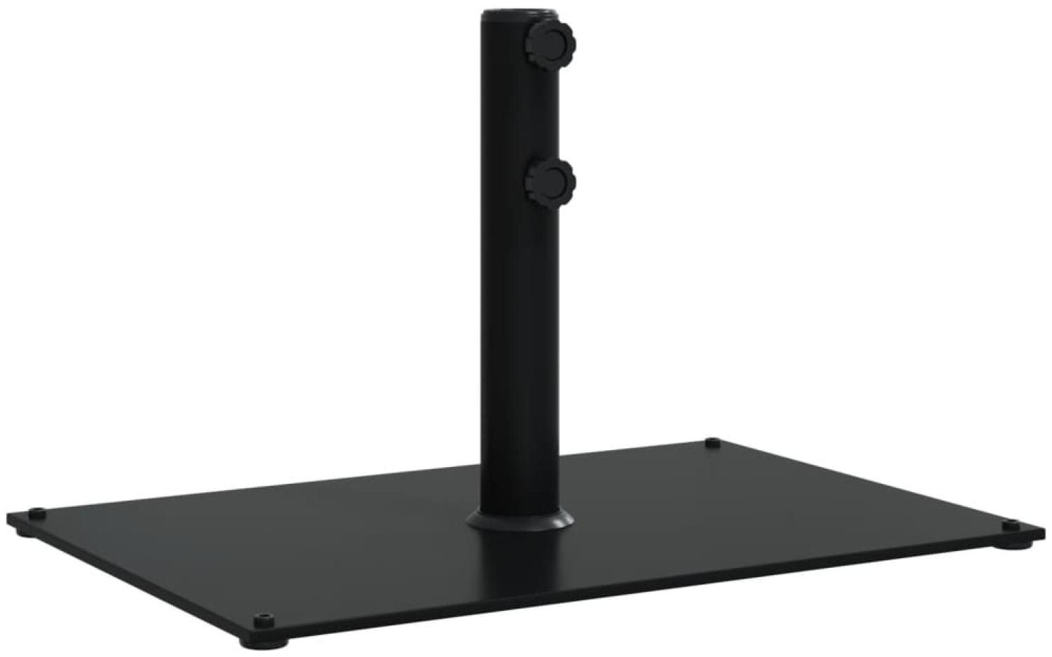 vidaXL Sonnenschirmständer Ø32/38/48 mm Mast 15 kg Rechteckig 368681 Bild 1