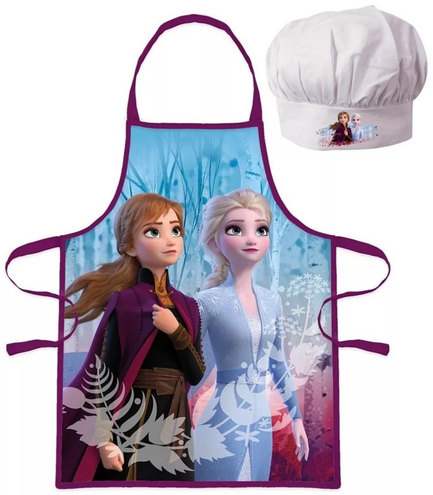 Disney Kochschürze Frozen II Kochschürze Elsa Kindergarten Eiskönigin Schule Backset Bild 1