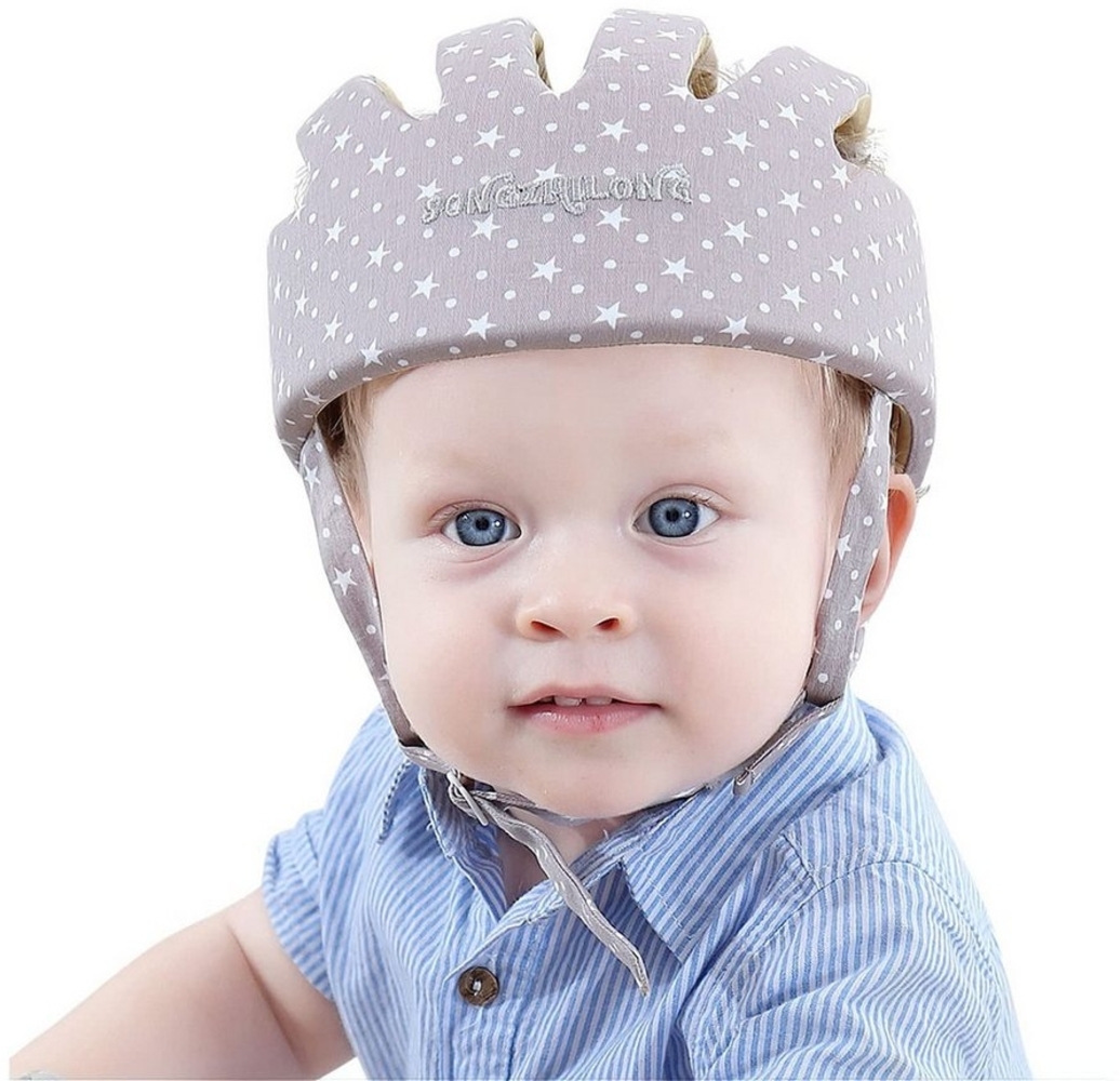 RWEUOQ Kinderhelm Verstellbarer Kinderhelm Kinderhelm Baby-Kopfschutz atmungsaktiv, leichter Babyhelm Springen Laufen für Kleinkinder 6–24 Monate Bild 1