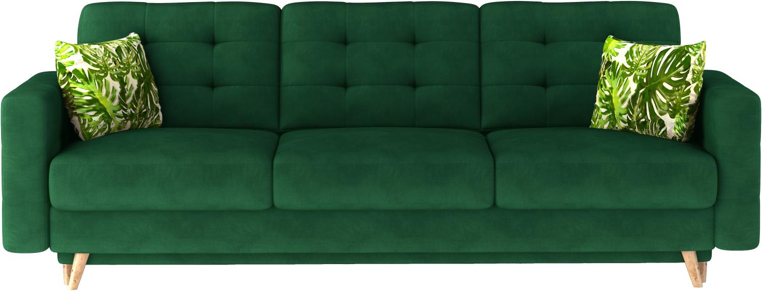 Asgard, Sofa, Couch, Dunkelgrün Bild 1