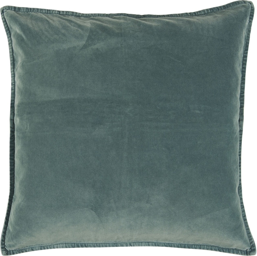 Kissenbezug Kissenhülle Samt Velour Smaragdgrün Grün 52x52cm Ib Laursen 6230-79 Bild 1
