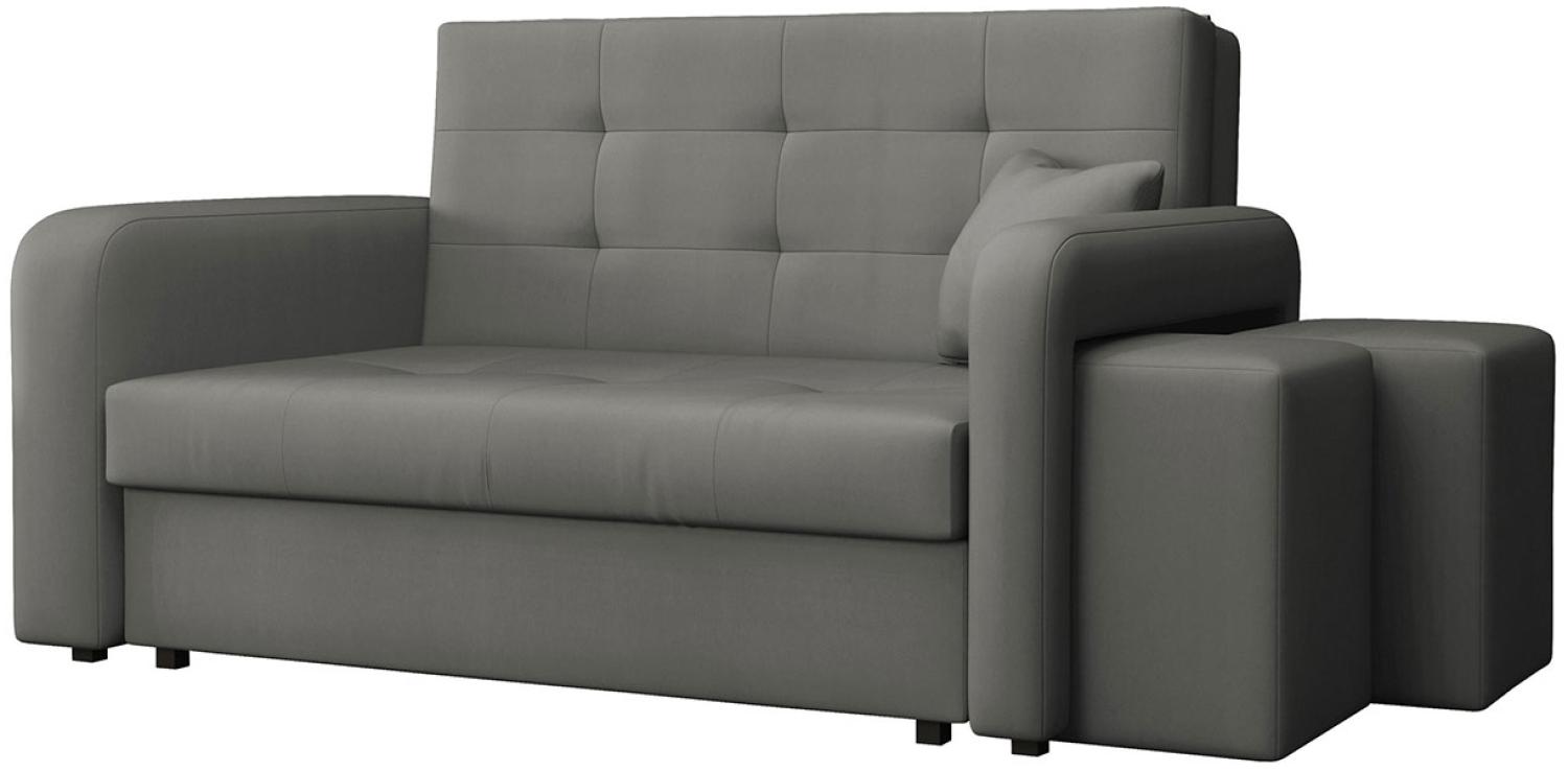 Schlafsofa Viva Home II, Nische für Hocker auf der rechten Seite, Farbe: Manila 16 Bild 1