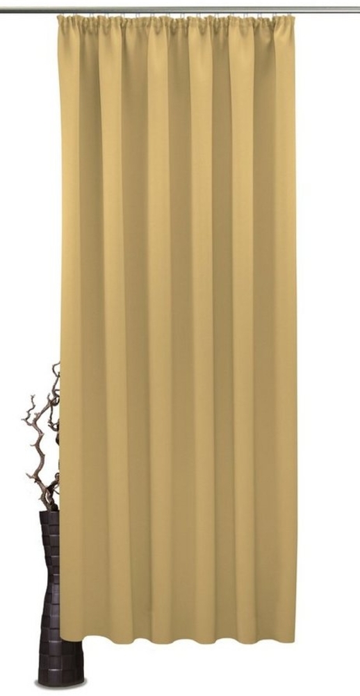 VHG Verdunkelungsvorhang Leon, Kräuselband (1 St), verdunkelnd, Polyester, Raumverdunklung Bild 1