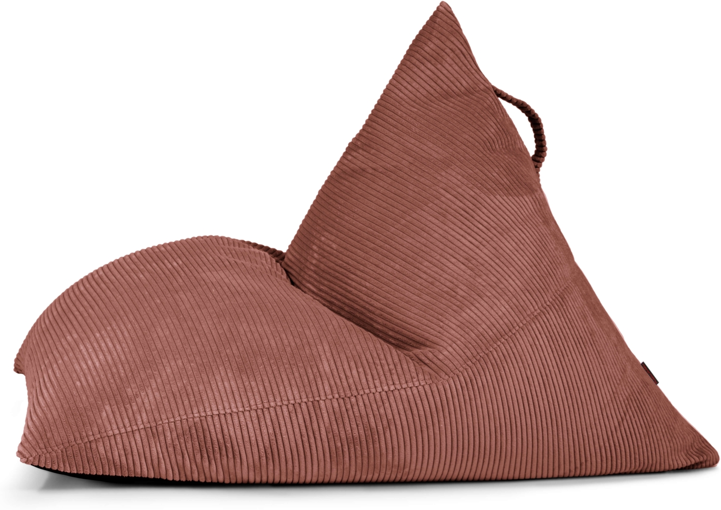 Sitzsack ‘Razzmatazz‘, Bezugstoff - Waves, 100% Polyester, Coral, 95x155x120 cm. Bild 1