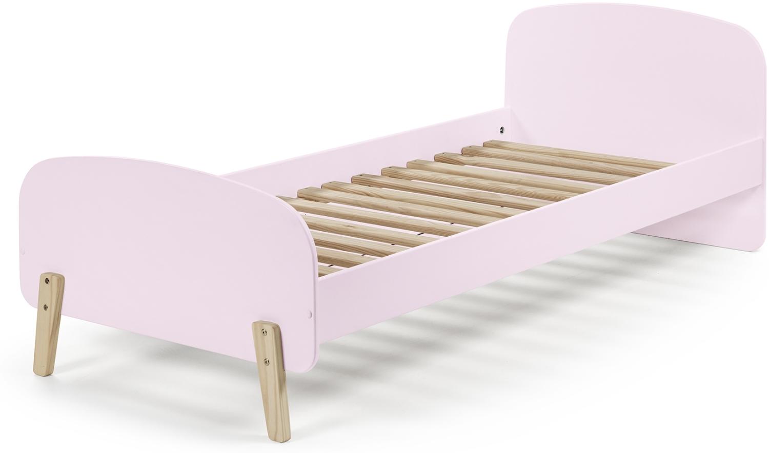 Vipack 'Kiddy' Einzelbett rosa Bild 1