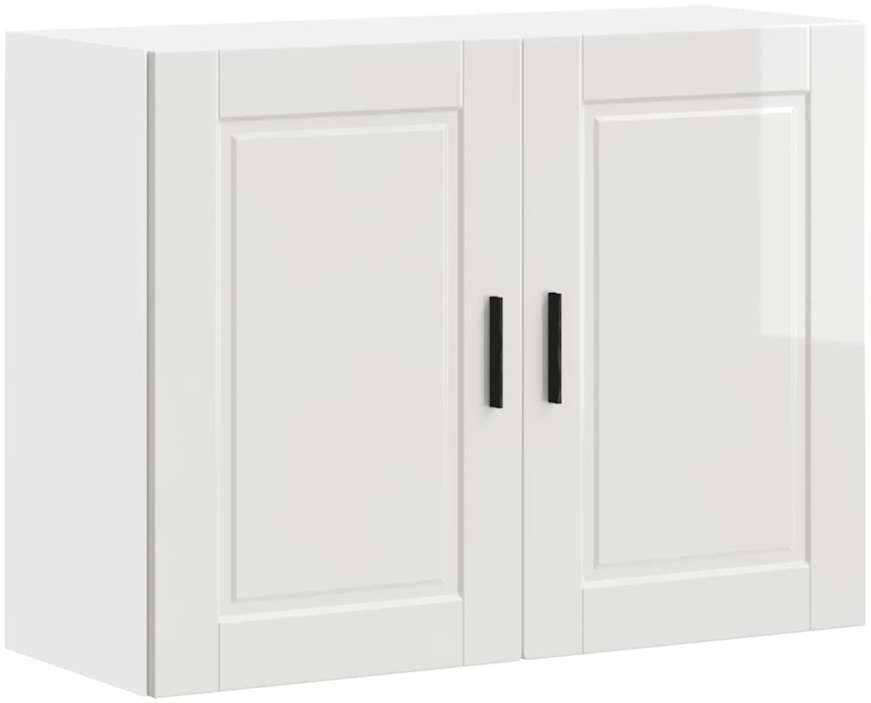 vidaXL Küchen-Hängeschrank Porto Hochglanz-Weiß Holzwerkstoff 854069 Bild 1