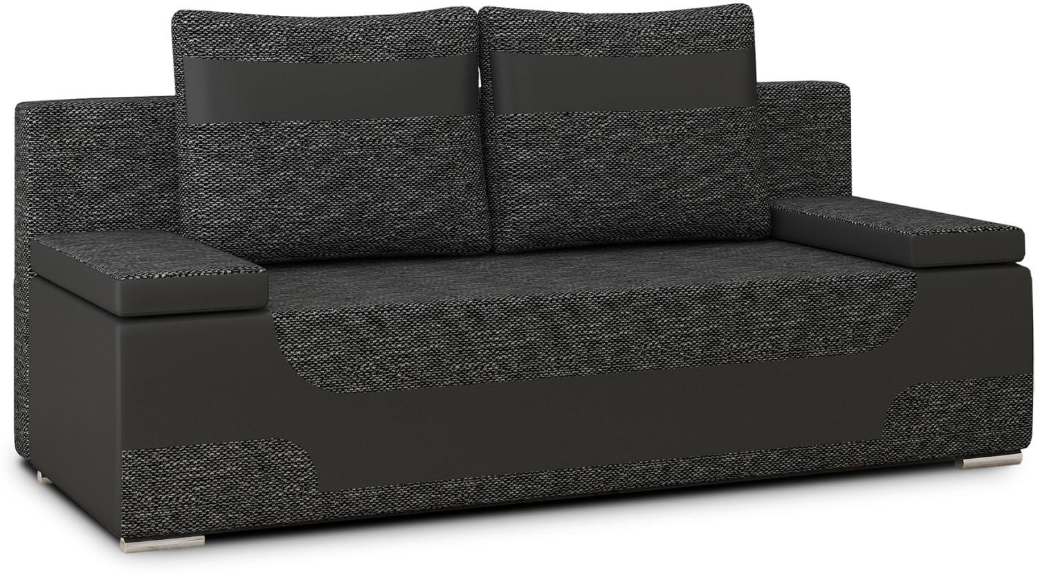 Area, Sofa, Couch, Dunkelgrau Bild 1