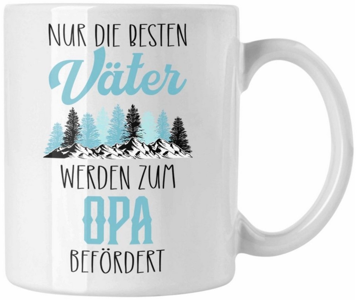 Trendation Tasse Trendation - Du Wirst Opa 2023 Tasse Schwangerschaftsverkündung Bild 1