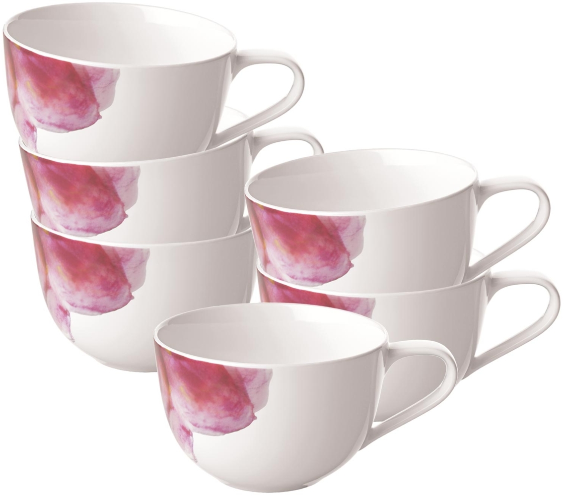Villeroy & Boch Rose Garden Cappuccinotasse 300 ml 6er Set Bild 1