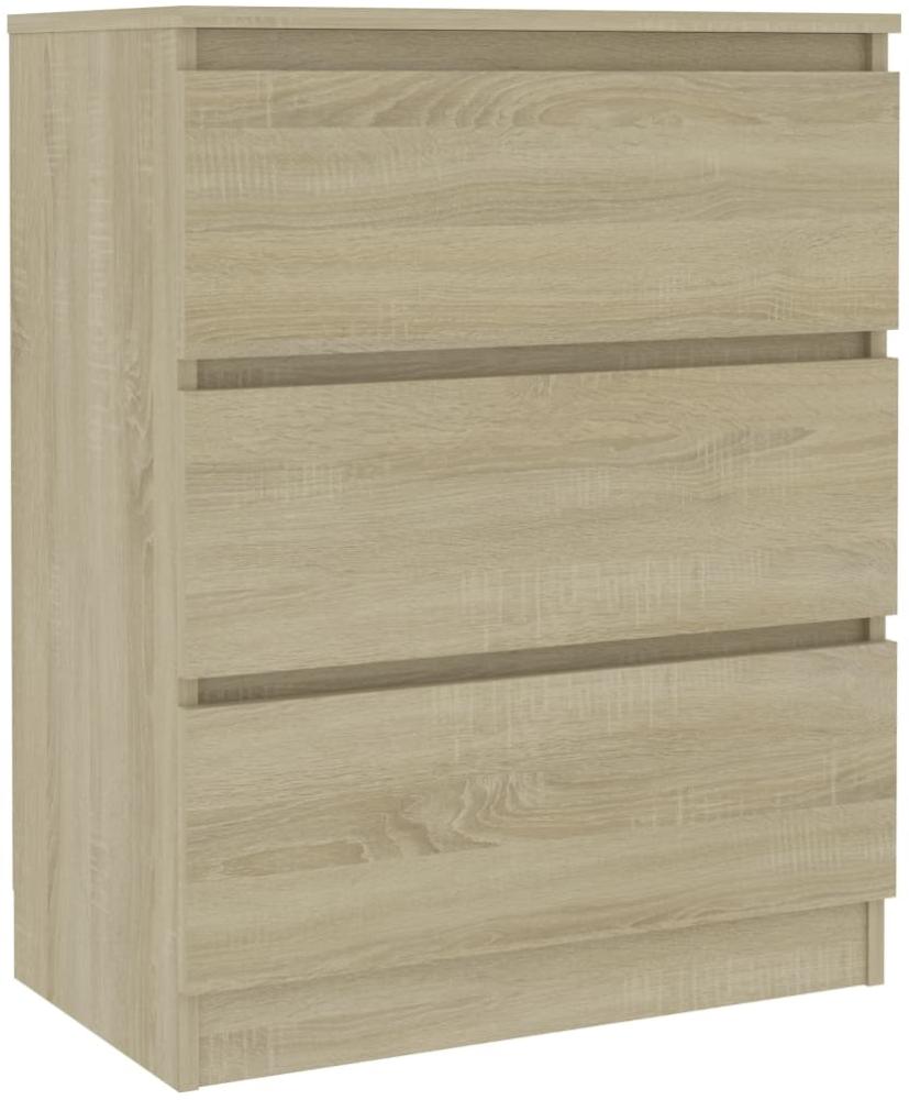 Sideboard Sonoma-Eiche 60 x 33,5 x 76 cm Spanplatte Bild 1