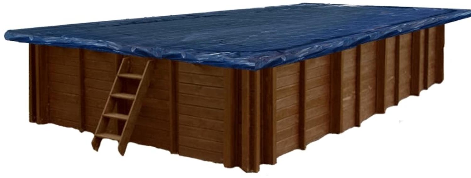 Interline Summer Winterabdeckung für Bali Pool | Blau | 210x210 cm Bild 1