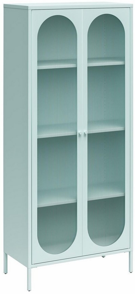 loft24 Vitrine Luna Standvitrine aus Metall Bild 1