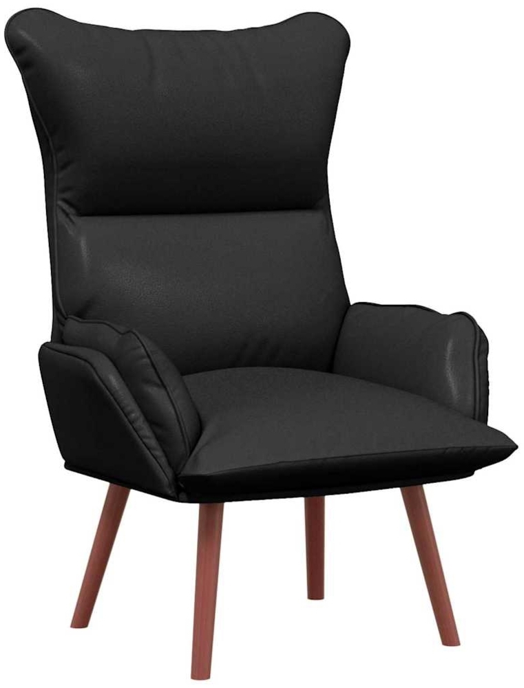 vidaXL Sessel Schwarz 69 x 74 x 93 cm Kunstleder 42001863 Bild 1