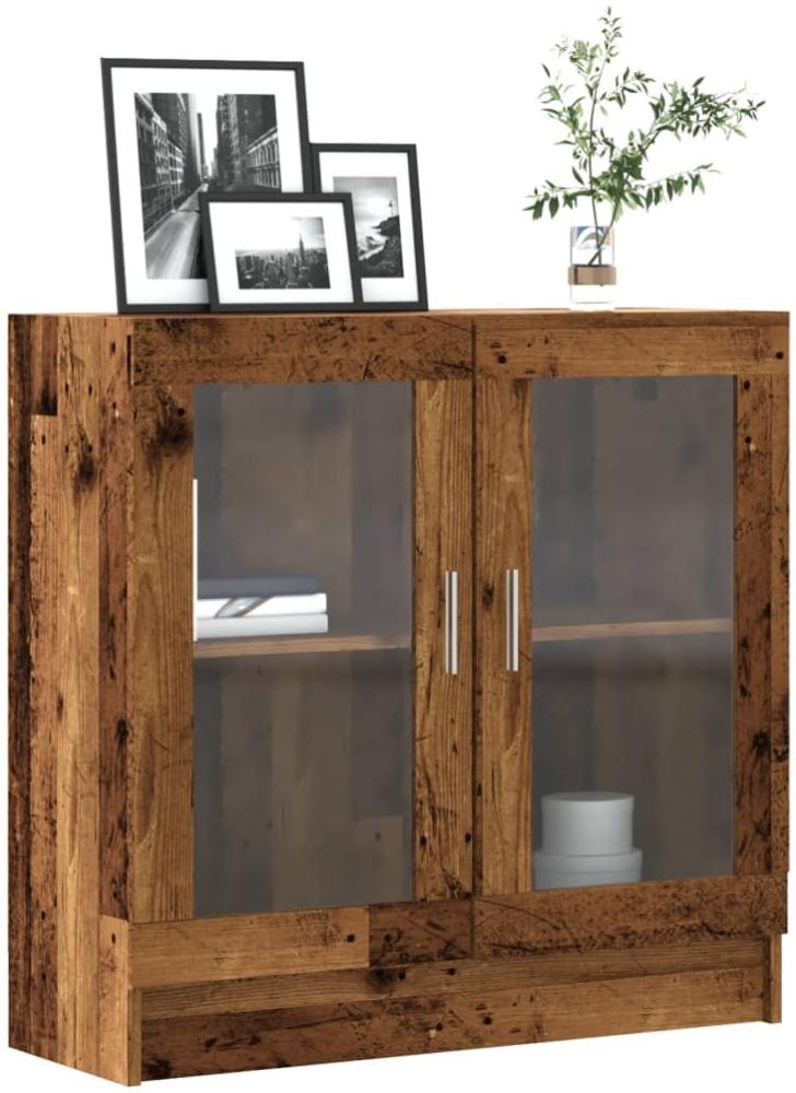 vidaXL Bücherschrank Altholz-Optik 82,5x30,5x80 cm Holzwerkstoff 856154 Bild 1