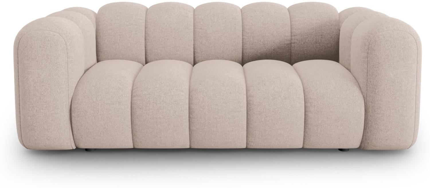 Micadoni Sofa Lupine 2-Sitzer Chenille Beige Bild 1